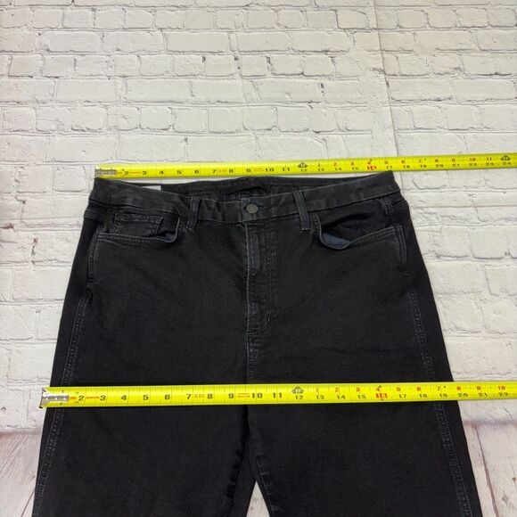 Joe's Jeans Women Hi Honey High Rise Curvy Bootcut Jeans Size 34 Raw Hem C063 -3 - Picture 2 of 16